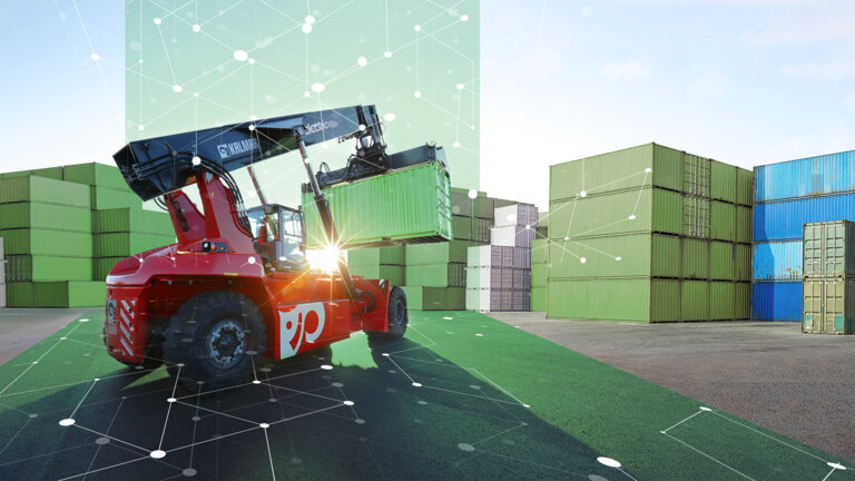 Reachstacker Eléctrico