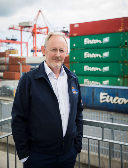 Alec Colvin, Terminal Director, Dublin Ferryport Terminals